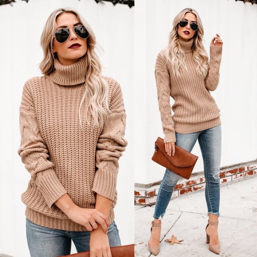 NWOT Westwood Knit Sweater in Oatmeal